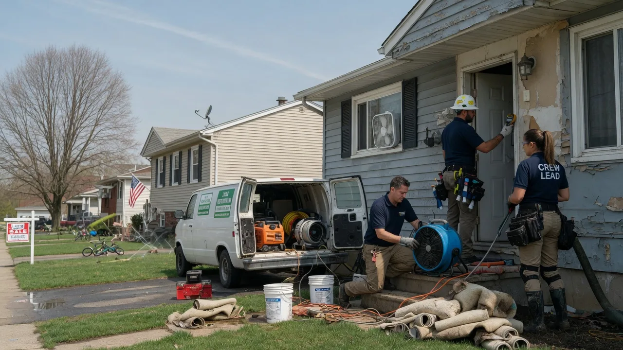 Flood Cleanup in Colmar, PA near me